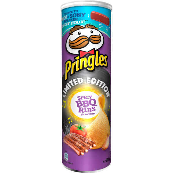 Pringles Chips Spicy BBQ Ribs