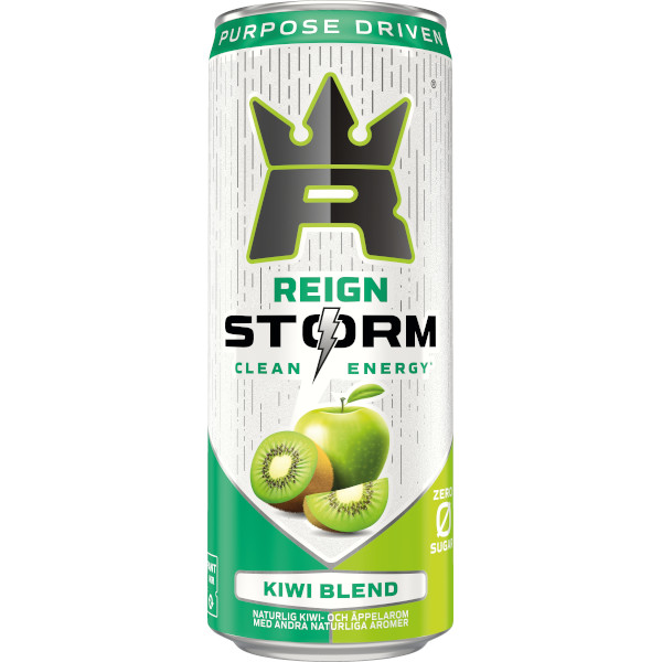 Reign Energidryck Storm Kiwi Blend