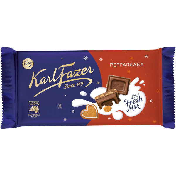 Fazer Chokladkaka Karl Fazer Pepparkaka