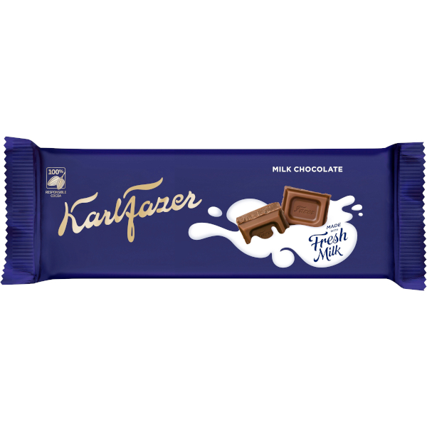 Fazer Chokladkaka Karl Fazer Milk Chocolate