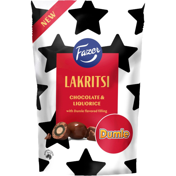 Fazer Lakritsi Chocolate & Liquorice Dumle
