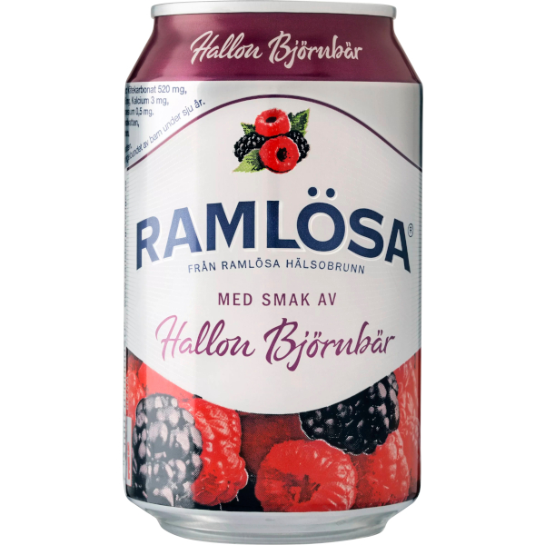 Ramlösa Mineralvatten Hallon/Björnbär