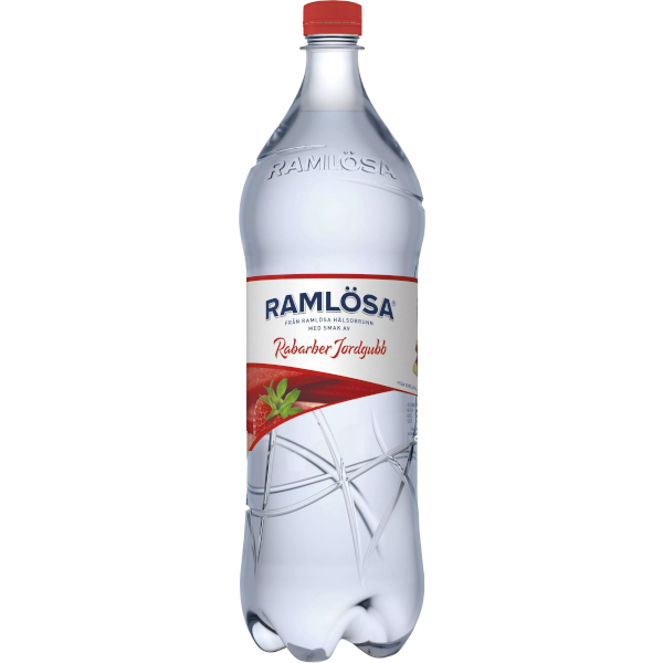 Ramlösa Mineralvatten Rabarber/Jordgubb