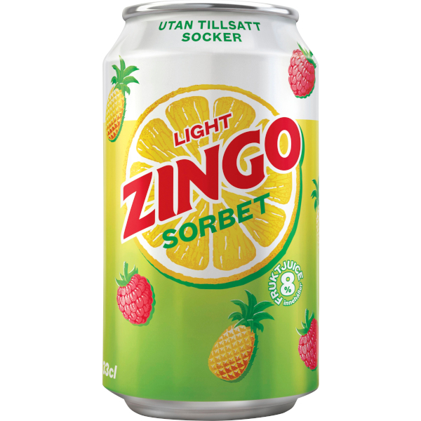 Zingo Läsk Sorbet Light
