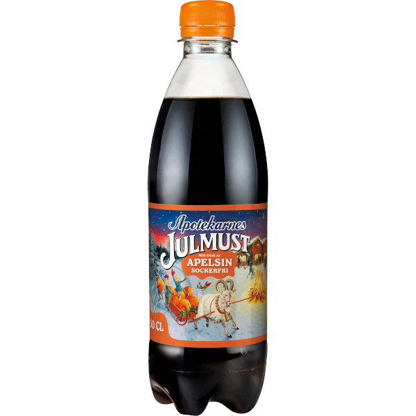 Apotekarnes Julmust Apelsin Sockerfri