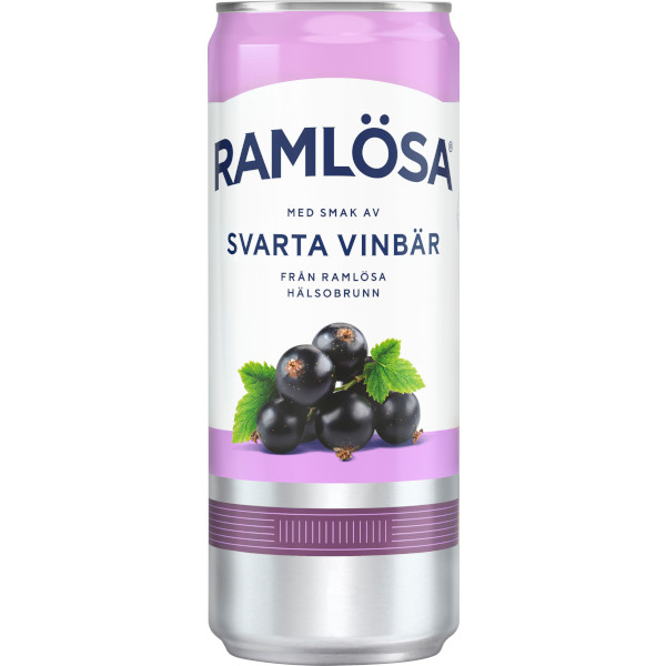 Ramlösa Mineralvatten Svarta Vinbär
