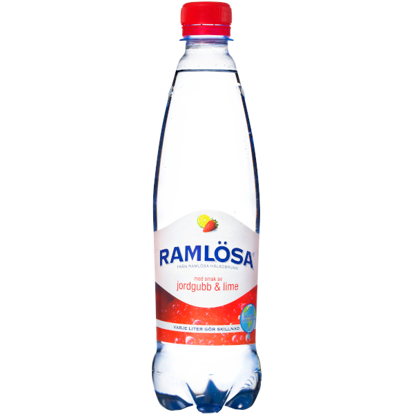 Ramlösa Mineralvatten Jordgubb & Lime