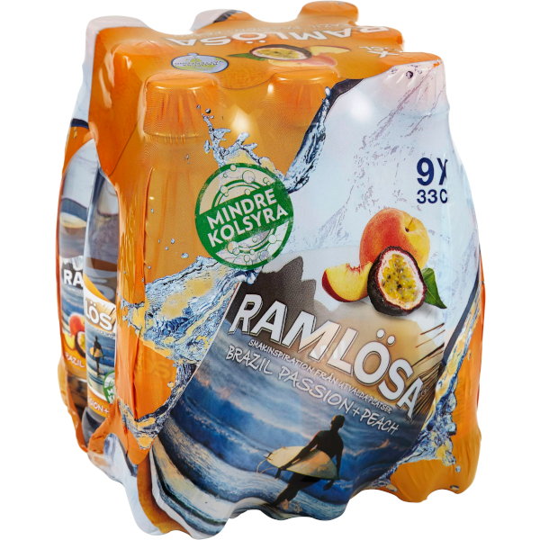 Ramlösa Mineralvatten Brazil Passion/Peach