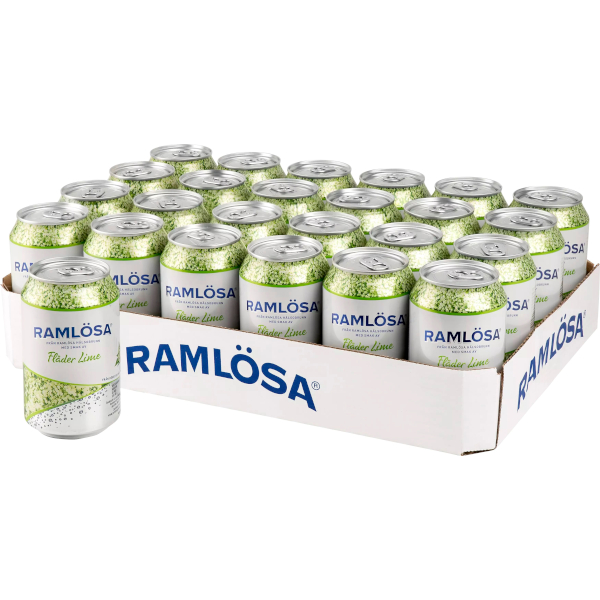 Ramlösa Mineralvatten Fläder/Lime