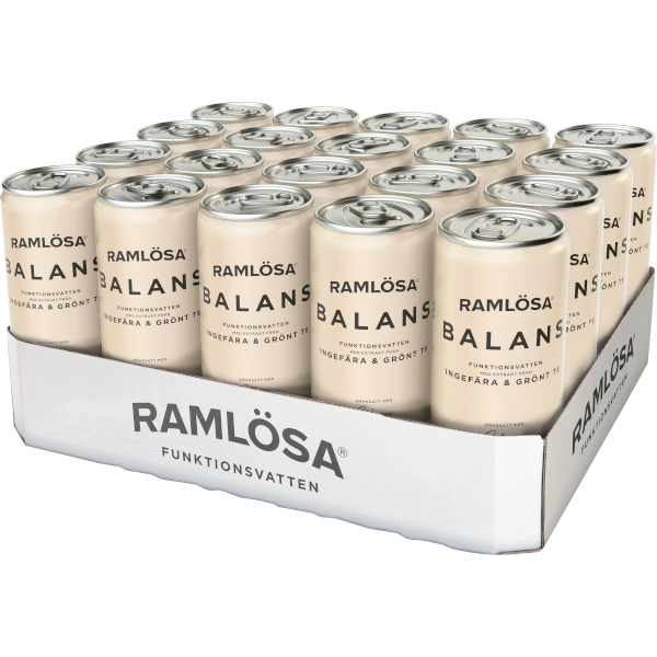 Ramlösa Funktionsvatten Balans Ingefära & Grönt Te