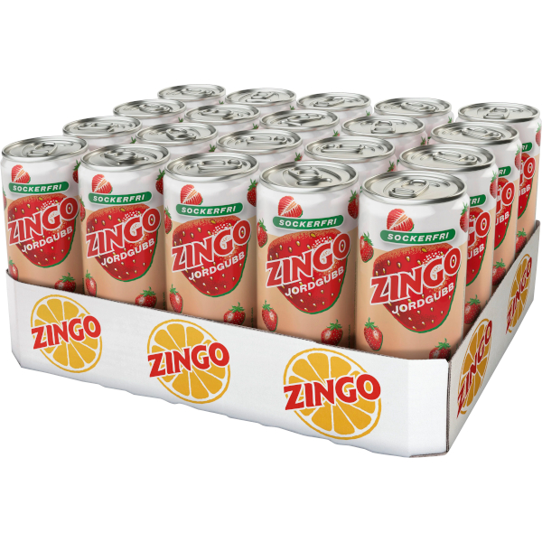 Zingo Läsk Jordgubb Sockerfri