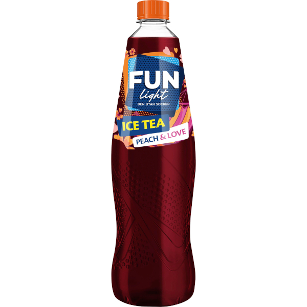 FUN Light Dryckeskoncentrat Ice Tea Peach & Love