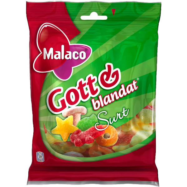 Malaco Gott & Blandat Surt