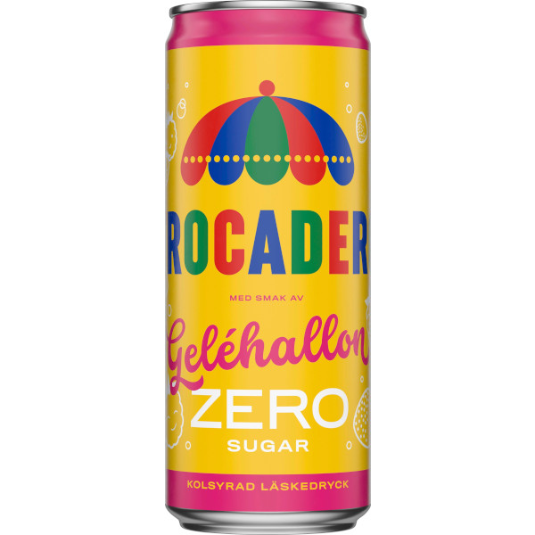 Trocadero Läsk Geléhallon Zero