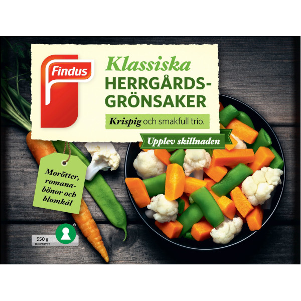 Findus Herrgårdsgrönsaker