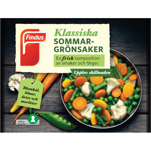 Findus Sommargrönsaker