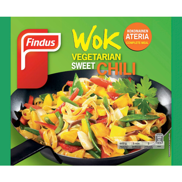 Findus Wok Vegetarian Sweet Chili