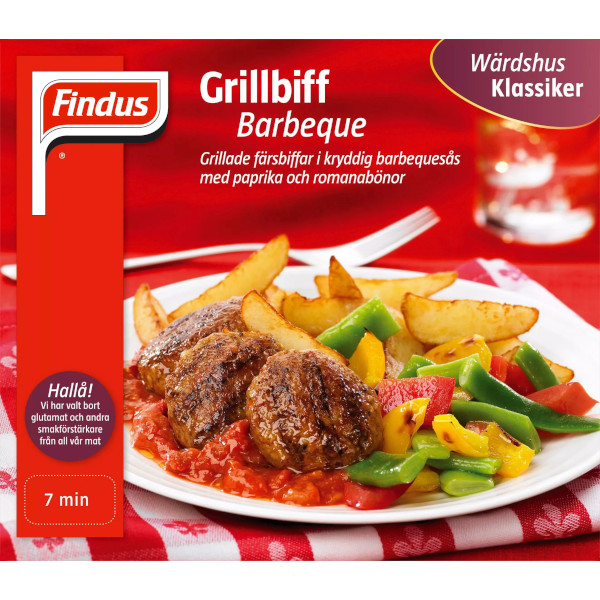 Findus Wärdshus Grillbiff Barbeque