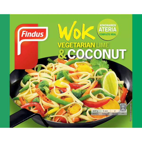 Findus Wok Vegetarian Lime & Coconut