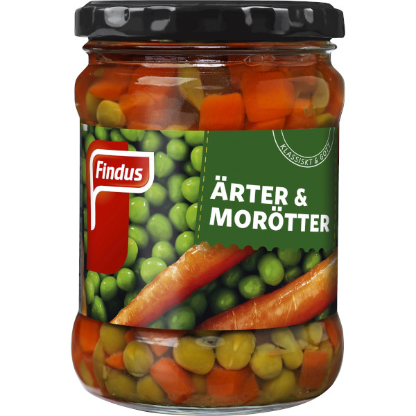 Findus Ärter & Morötter