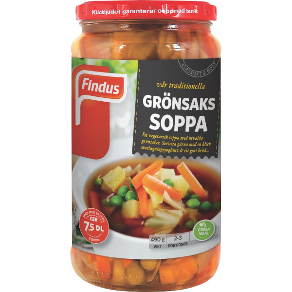Findus Grönsakssoppa