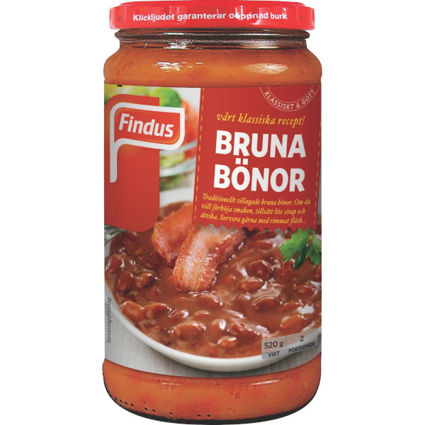Findus Bruna Bönor