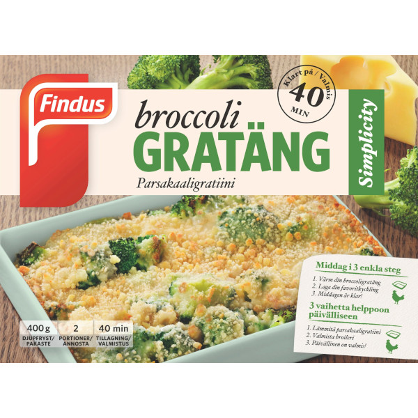 Findus Broccoligratäng