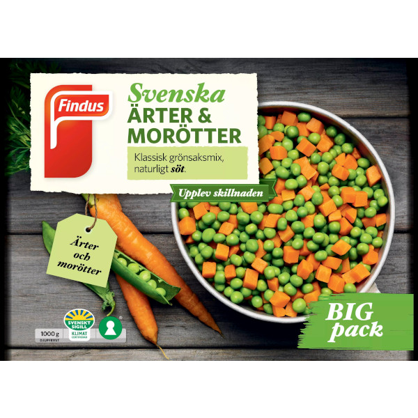 Findus Ärter & Morötter