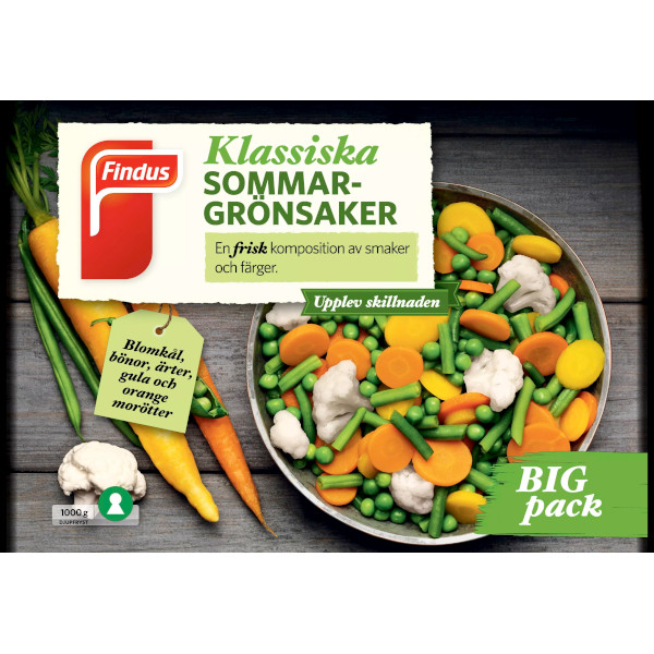 Findus Sommargrönsaker