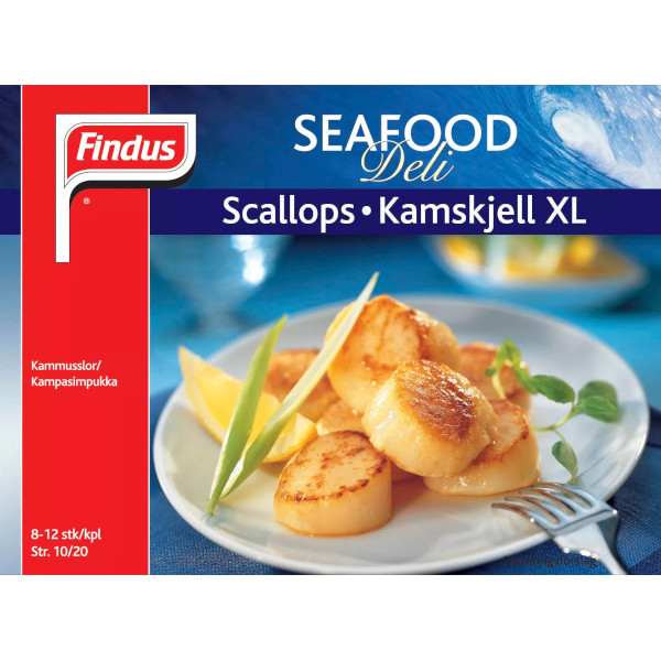 Findus Scallops Kammusslor XL