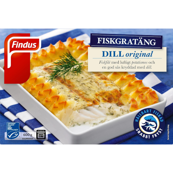 Findus Fiskgratäng Dill