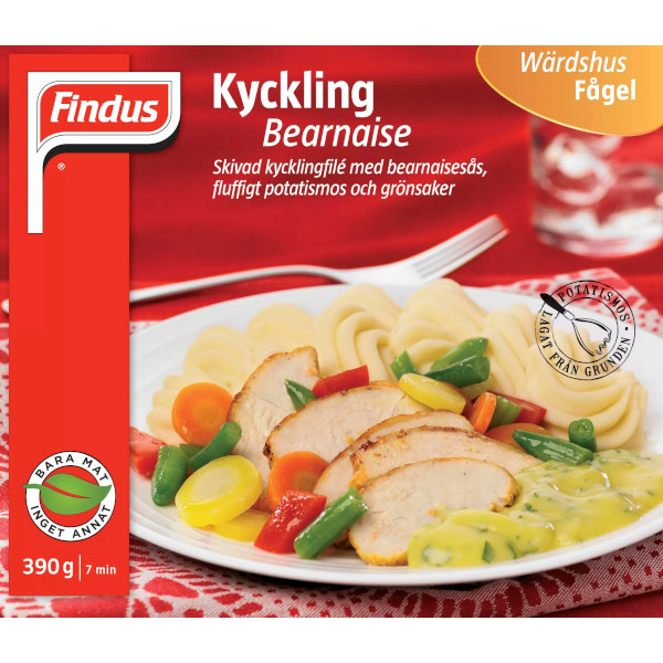 Findus Wärdshus Kyckling Bearnaise