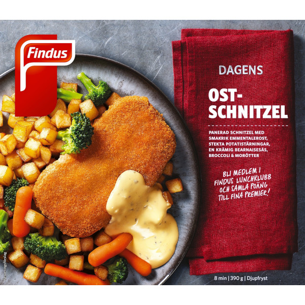 Findus Dagens Ostschnitzel