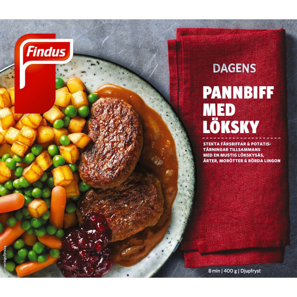 Findus Dagens Pannbiff Med Löksky