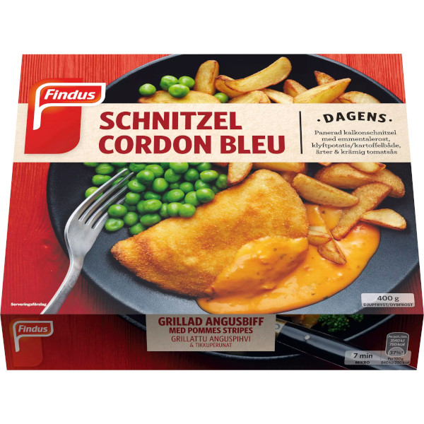 Findus Dagens Schnitzel Cordon Bleu