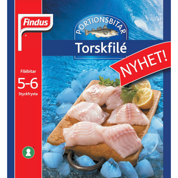 Findus Torskfilé Portionsbitar