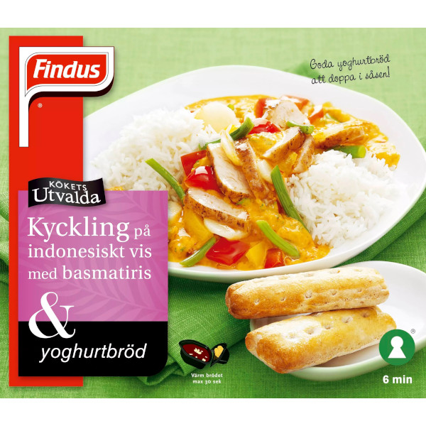 Findus Kökets Utvalda Kyckling På Indonesiskt Vis