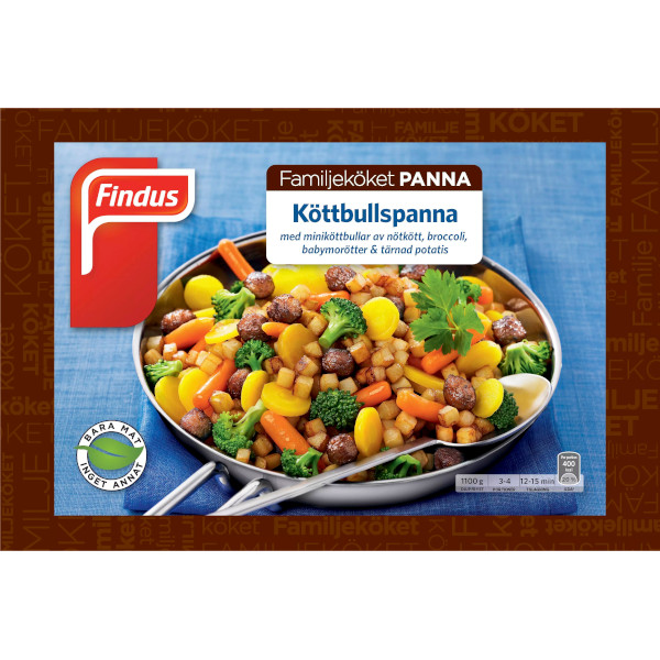 Findus Köttbullspanna
