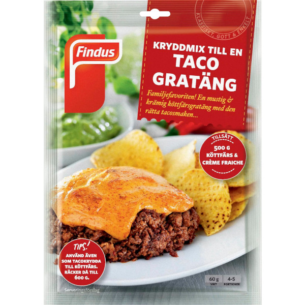 Findus Kryddmix Tacogratäng