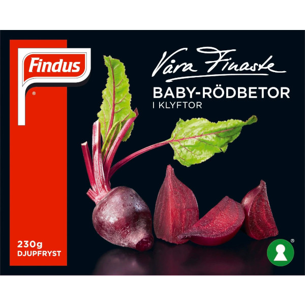Findus Baby-Rödbetor Klyftor