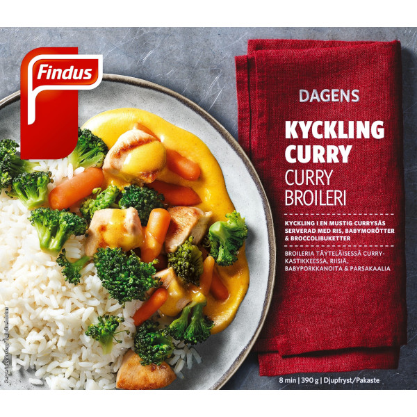 Findus Dagens Kyckling Curry
