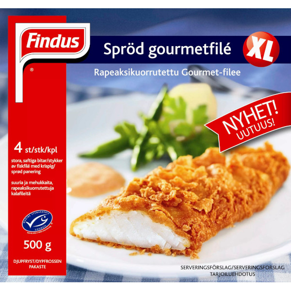 Findus Spröd Gourmetfilé XL