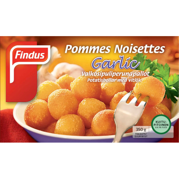 Findus Pommes Noisettes Garlic