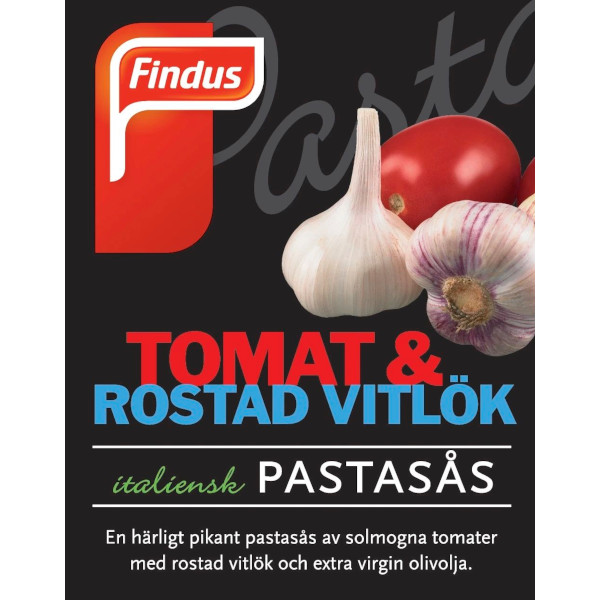 Findus Pastasås Tomat & Rostad Vitlök