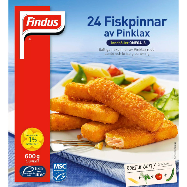 Findus Fiskpinnar Pinklax