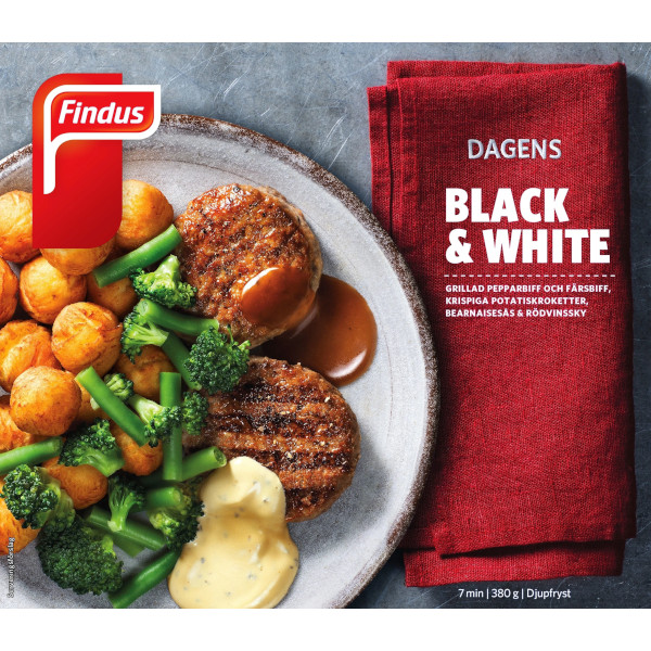 Findus Dagens Black & White