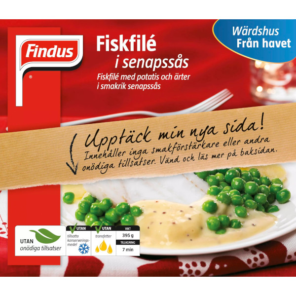 Findus Wärdshus Fiskfilé Senapssås