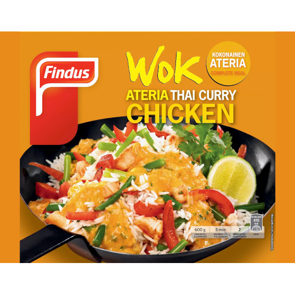 Findus Wok Ateria Thai Curry Chicken