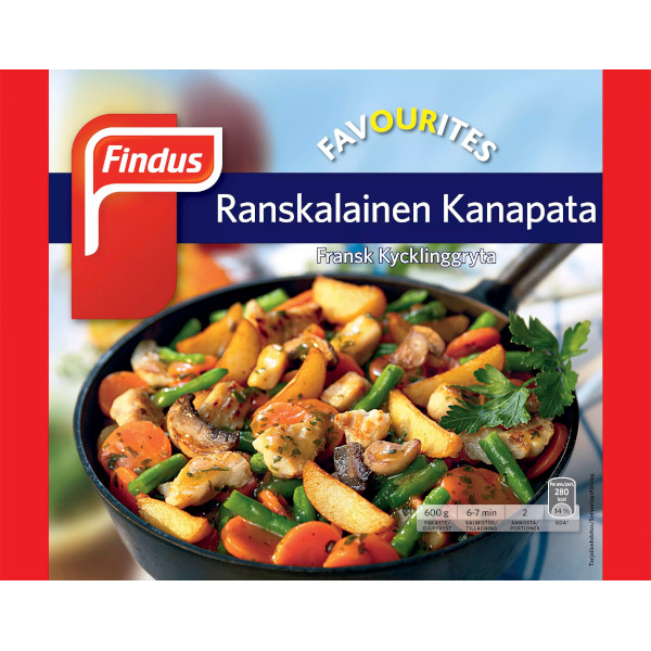 Findus Fransk Kycklinggryta