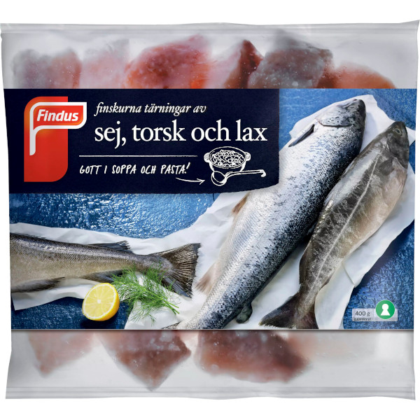 Findus Fisktärningar Sej/Torsk/Lax